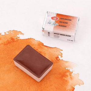 Extra-fine artists'watercolors set "leningrad" 24 colours in 2,5 ml pans, cardboard box